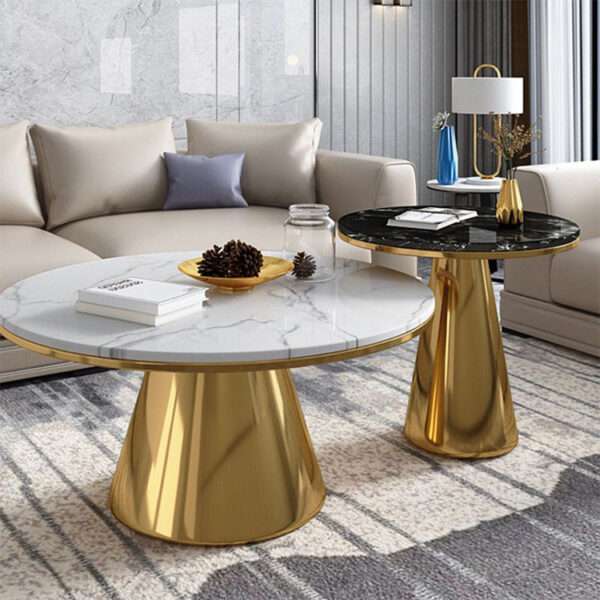 Cone Prism Center Table Set